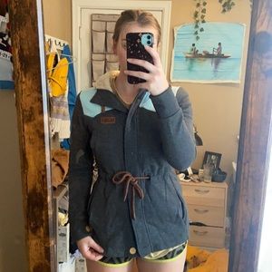 Picture organic clothing grey and blue jacket